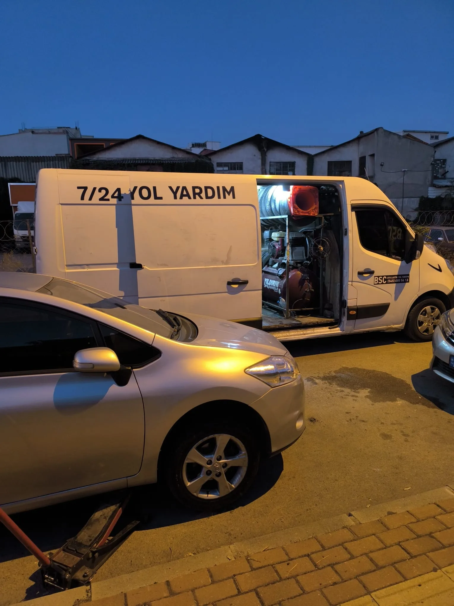 7/24 Nöbetçi Gece Lastik Kurtarma